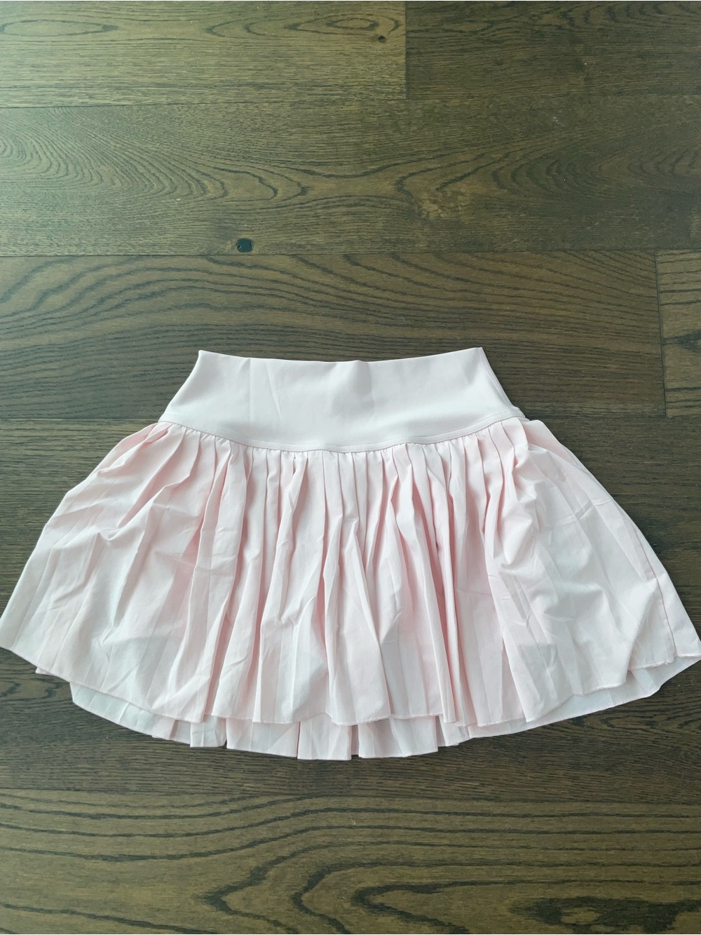 CRZ YOGA Light Pink Pleated Skort